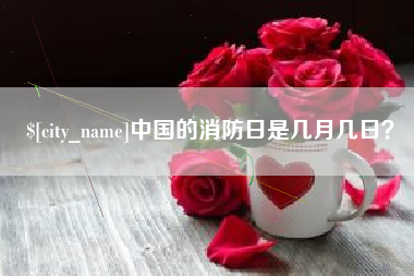 博兴中国的消防日是几月几日？