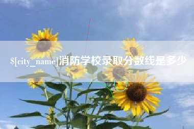 博兴消防学校录取分数线是多少