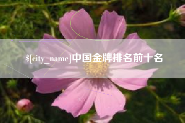 博兴中国金牌排名前十名