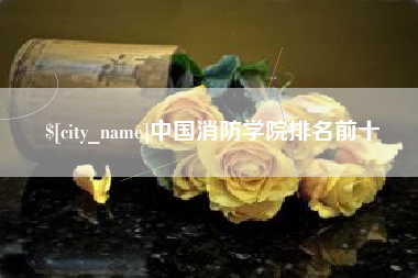 博兴中国消防学院排名前十