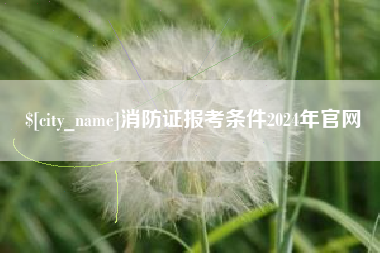 博兴消防证报考条件2024年官网