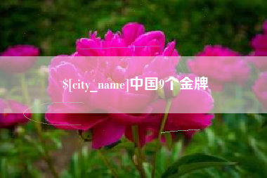 博兴中国9个金牌