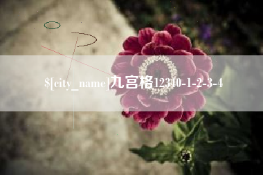 博兴九宫格12340-1-2-3-4