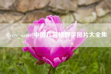博兴中国九宫格数字图片大全集