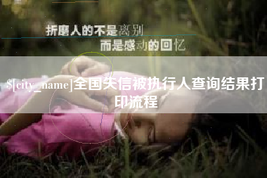 博兴全国失信被执行人查询结果打印流程