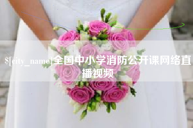 博兴全国中小学消防公开课网络直播视频