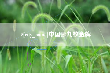 博兴中国哪九枚金牌
