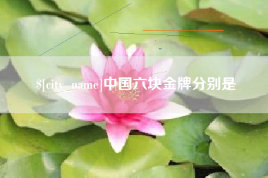 博兴中国六块金牌分别是