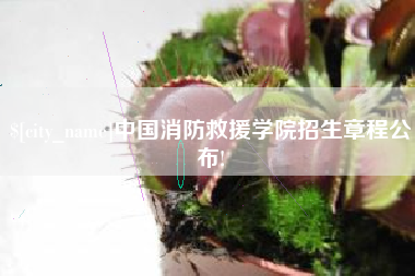 博兴中国消防救援学院招生章程公布!